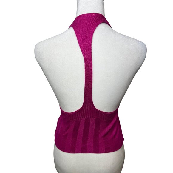 Free People Intimately Switch It Up Camisole Sweater Hot Pink Tank Top Medium - Picture 4 of 10